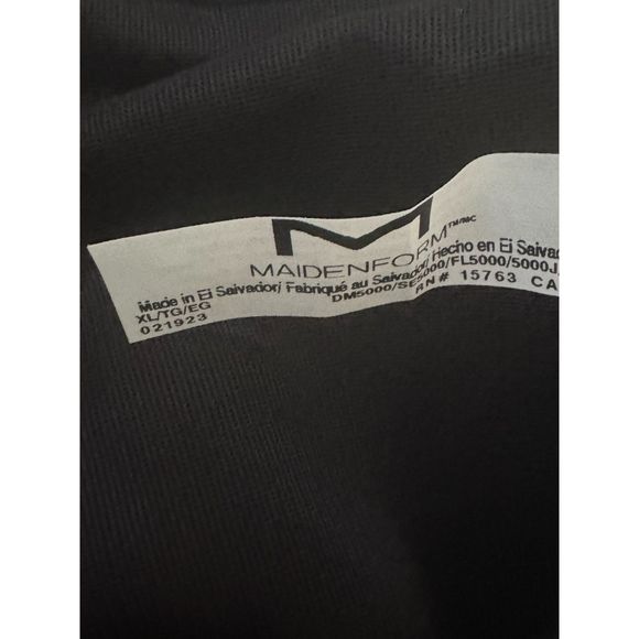 Maidenform Flexees NWOB Sz XL Black Cool Comfort Firm Control Hi Waist Brief - Picture 5 of 13